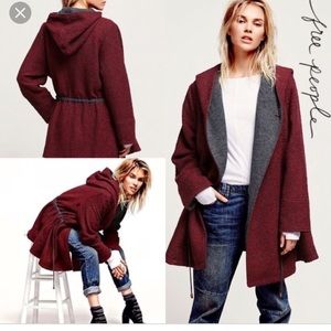 Free People Satellite Image Swing Coat